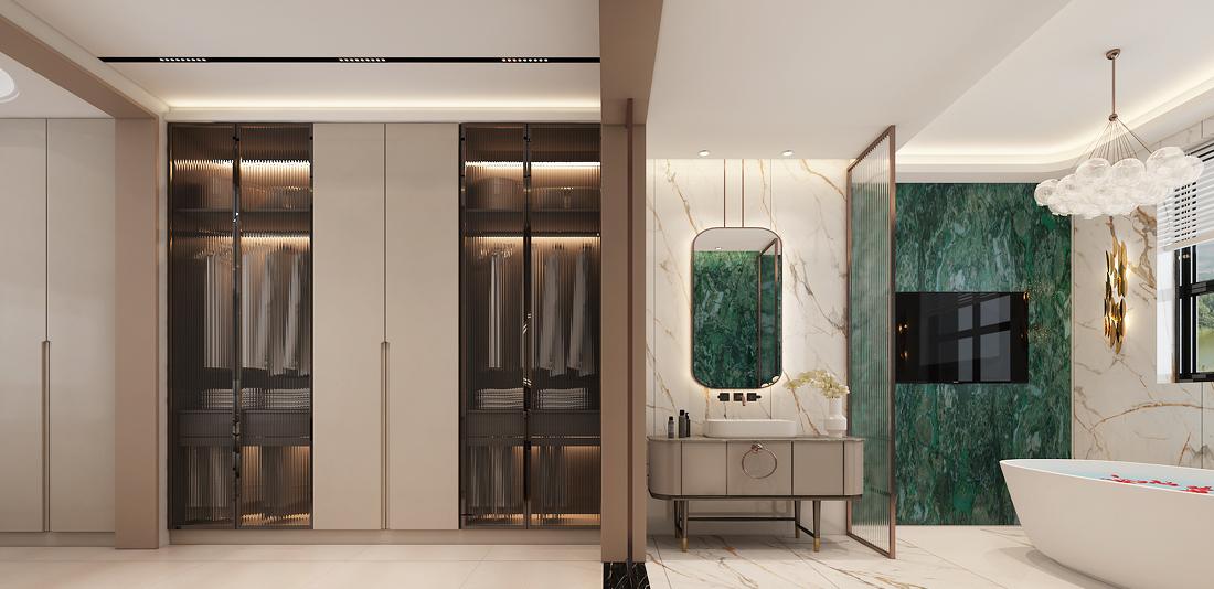 亚泰山语湖 · 简约质朴高雅住宅设计-34