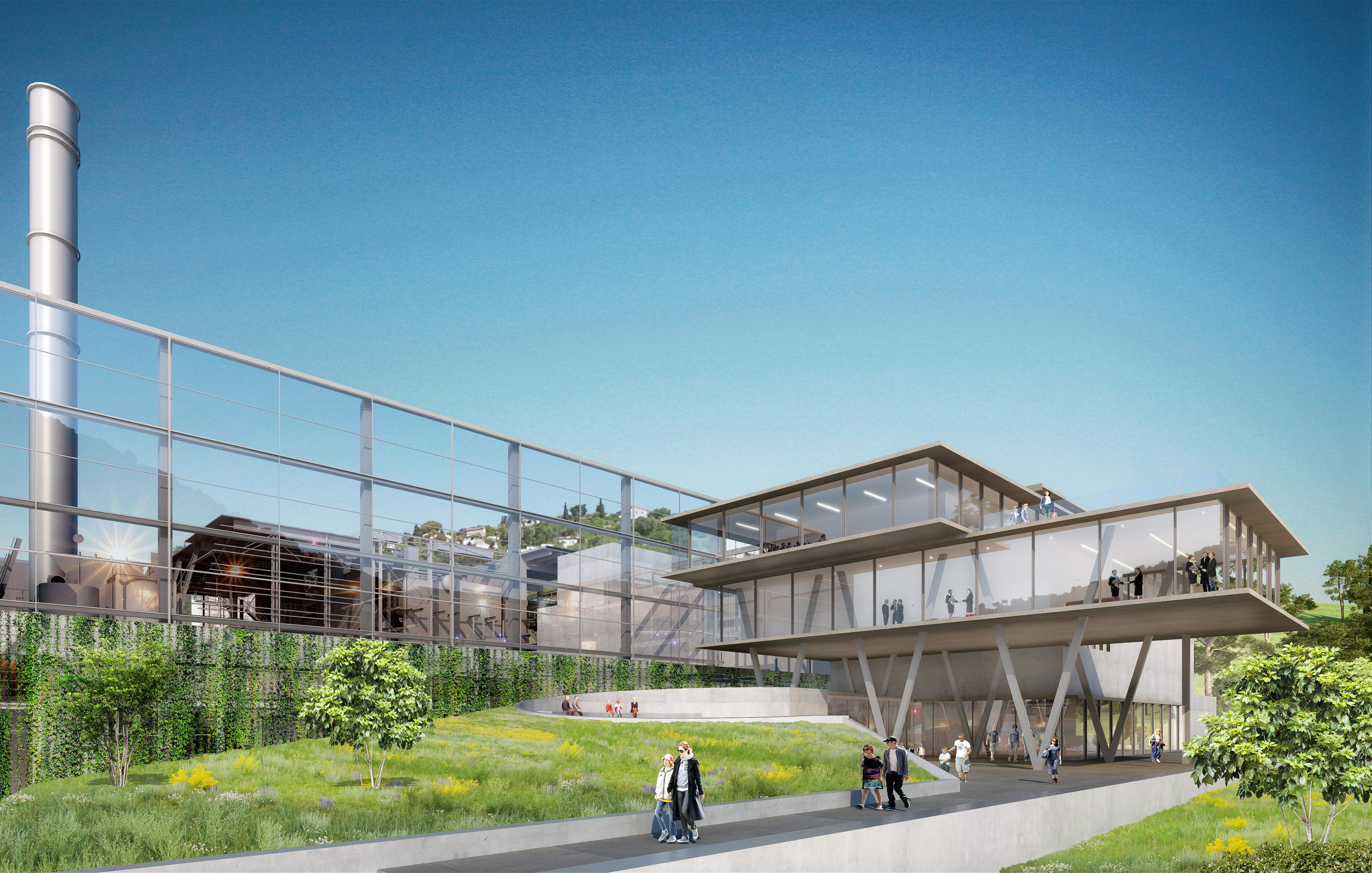 Arianeo家庭及类似垃圾能源厂翻新与回收中心创建项目丨法国尼斯丨WILMOTTE & ASSOCIÉS ARCHITECTES-21