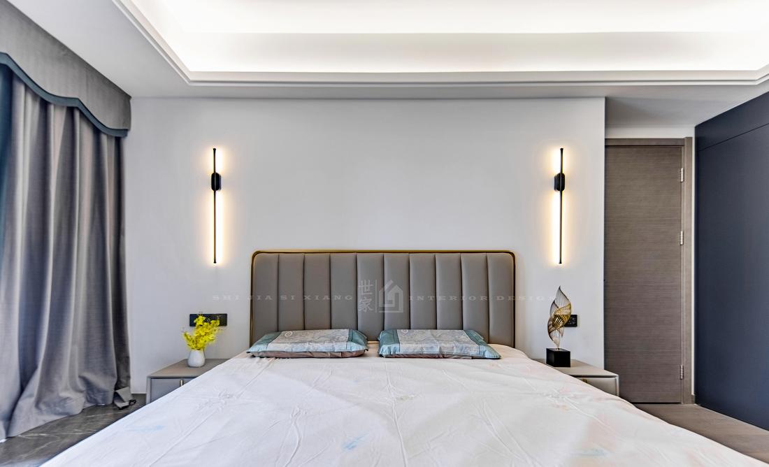 现代轻奢四居室装修设计-56