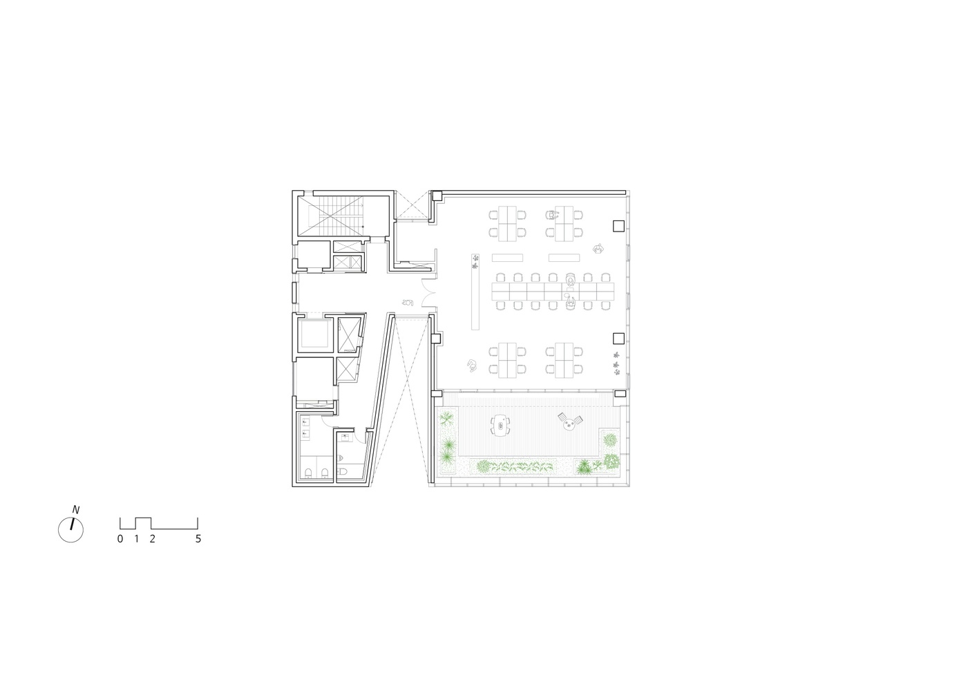 首尔"H"型办公楼-68