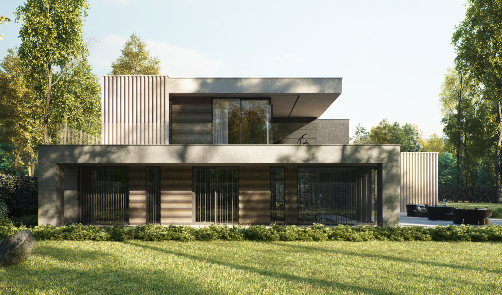 Country residence in the village of Riverside Alexandra Fedorova-3