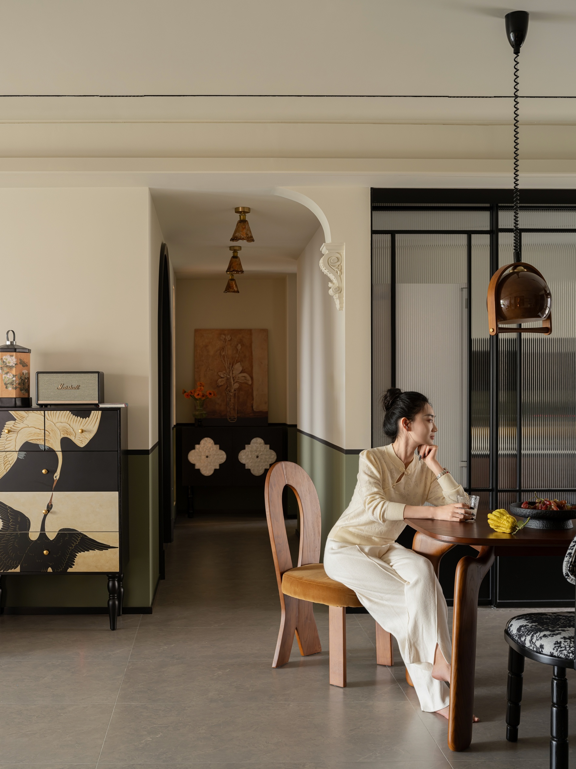 《绿笙》157㎡精装改造丨宏福樘设计-16