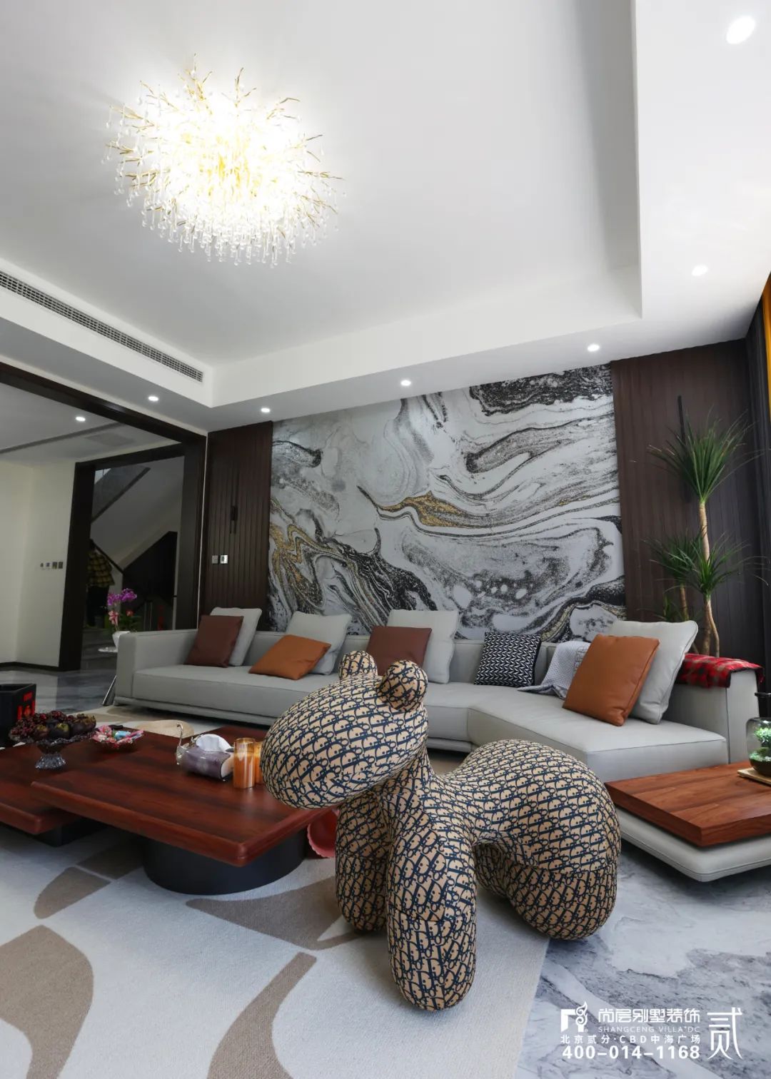 ​澜茵山 x 尚层作品 | 400㎡独栋别墅，自然温馨有温度的四口之家-17