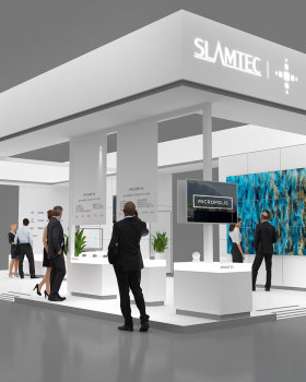 机器人雷达展台