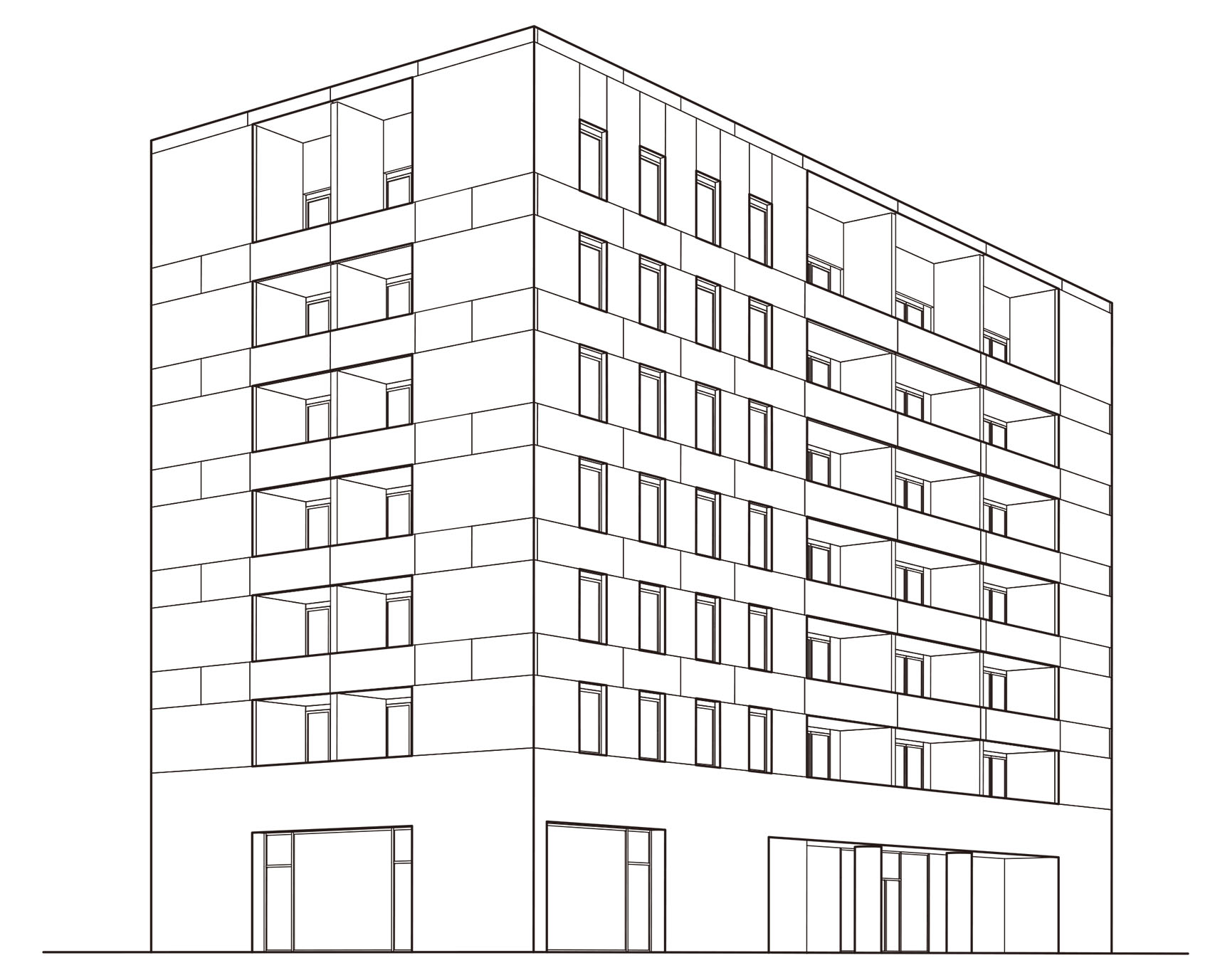 Lyon Confluence 大楼丨法国里昂丨David Chipperfield Architects-23