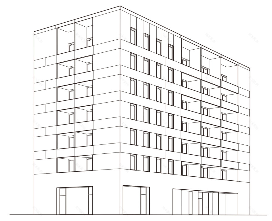 Lyon Confluence 大楼丨法国里昂丨David Chipperfield Architects-23