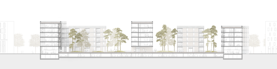 2018 Wohngebäude Zollhafen Mainz | Atelier 5 - Architekten und Planer AG-22