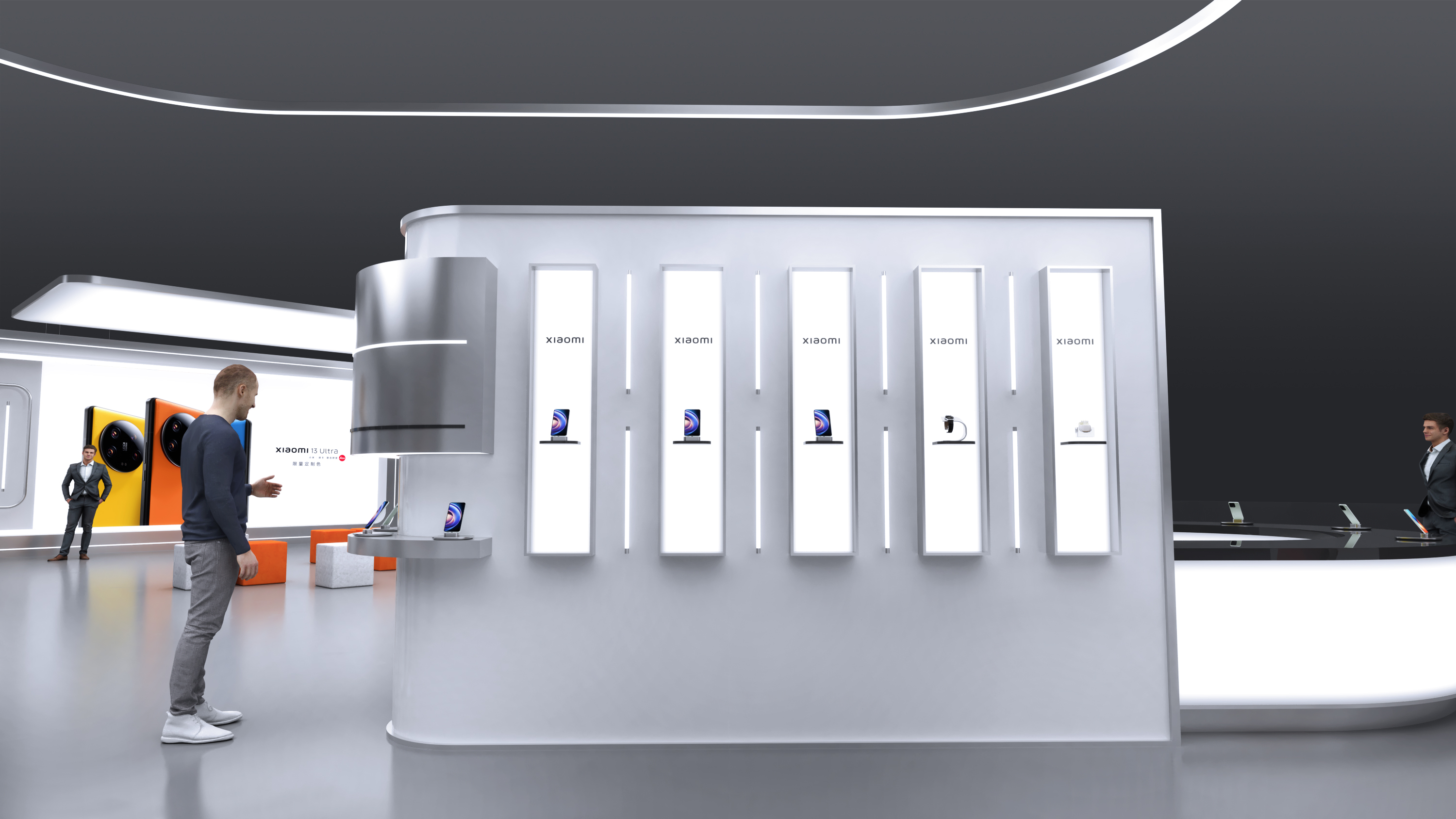 小米数字旗舰系列海外展位设计丨西班牙-15