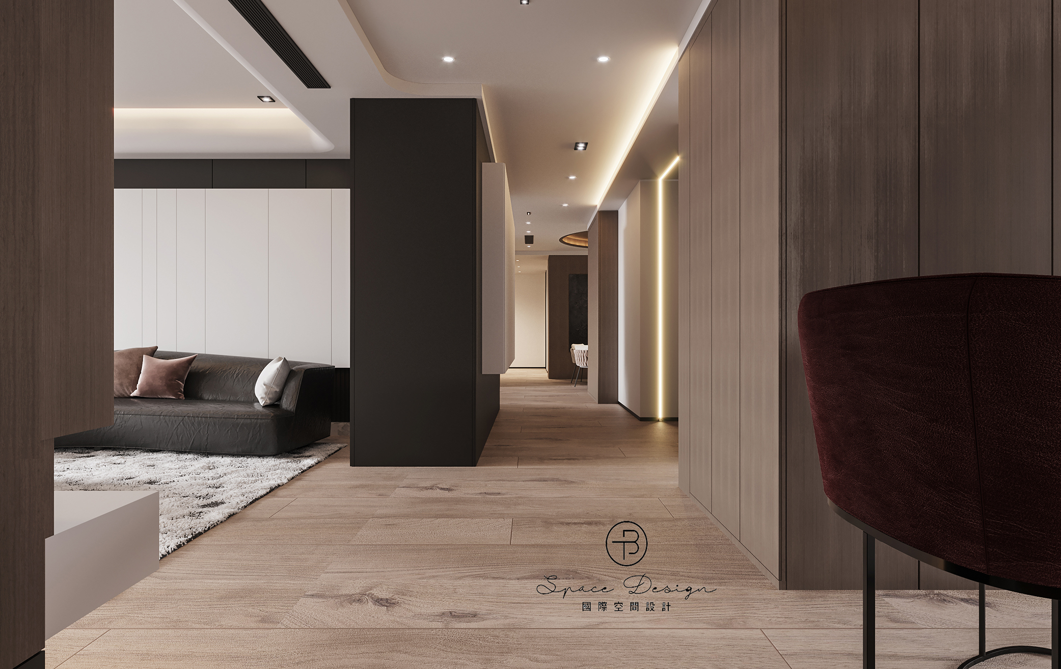 野蛮生长 · 现代极简风家居设计丨T·B 国际空间设计-11