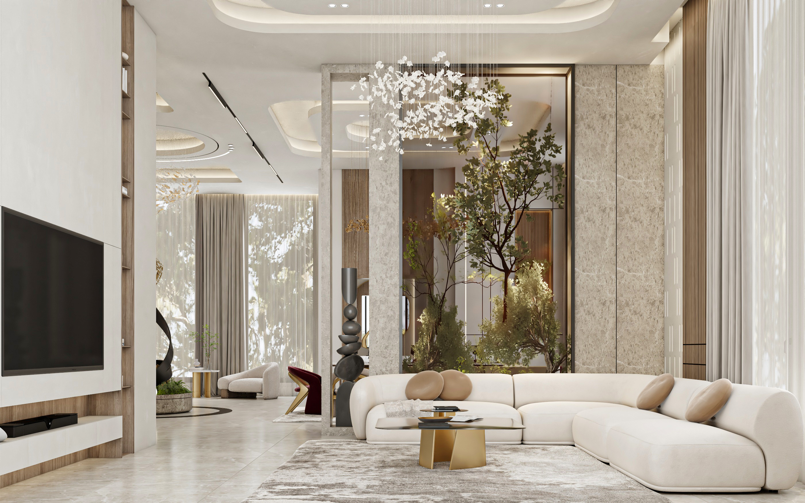 Modern Villa Design（科威特现代别墅设计）丨MAYAR HOSSAM-11