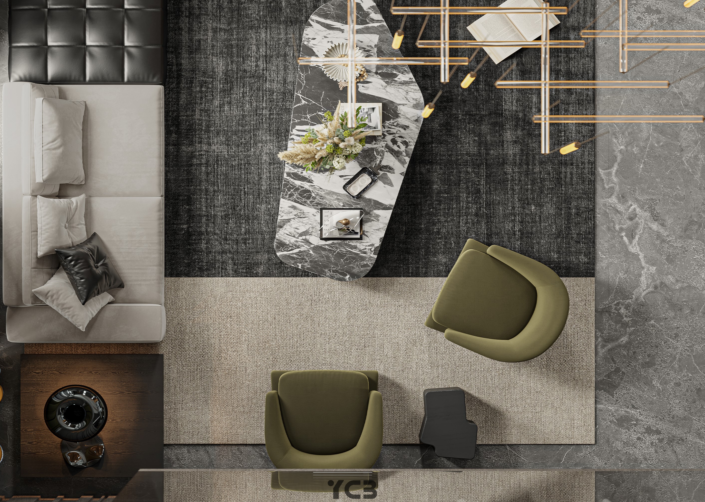 轻奢别墅丨原创帮（设计帮）-3