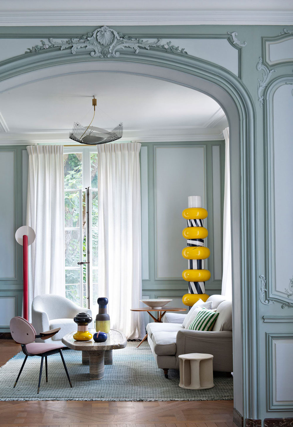 巴黎豪华室内设计 | 查尔斯·扎纳的杰作-11