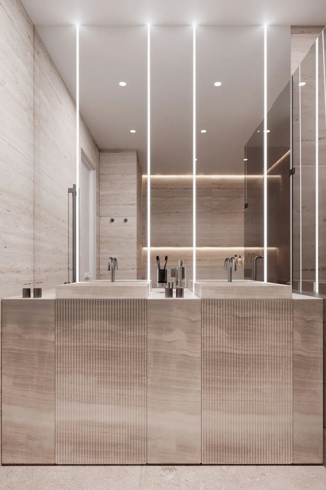 乌克兰现代家居设计展 | 原木、灰色与黑色的和谐空间-30