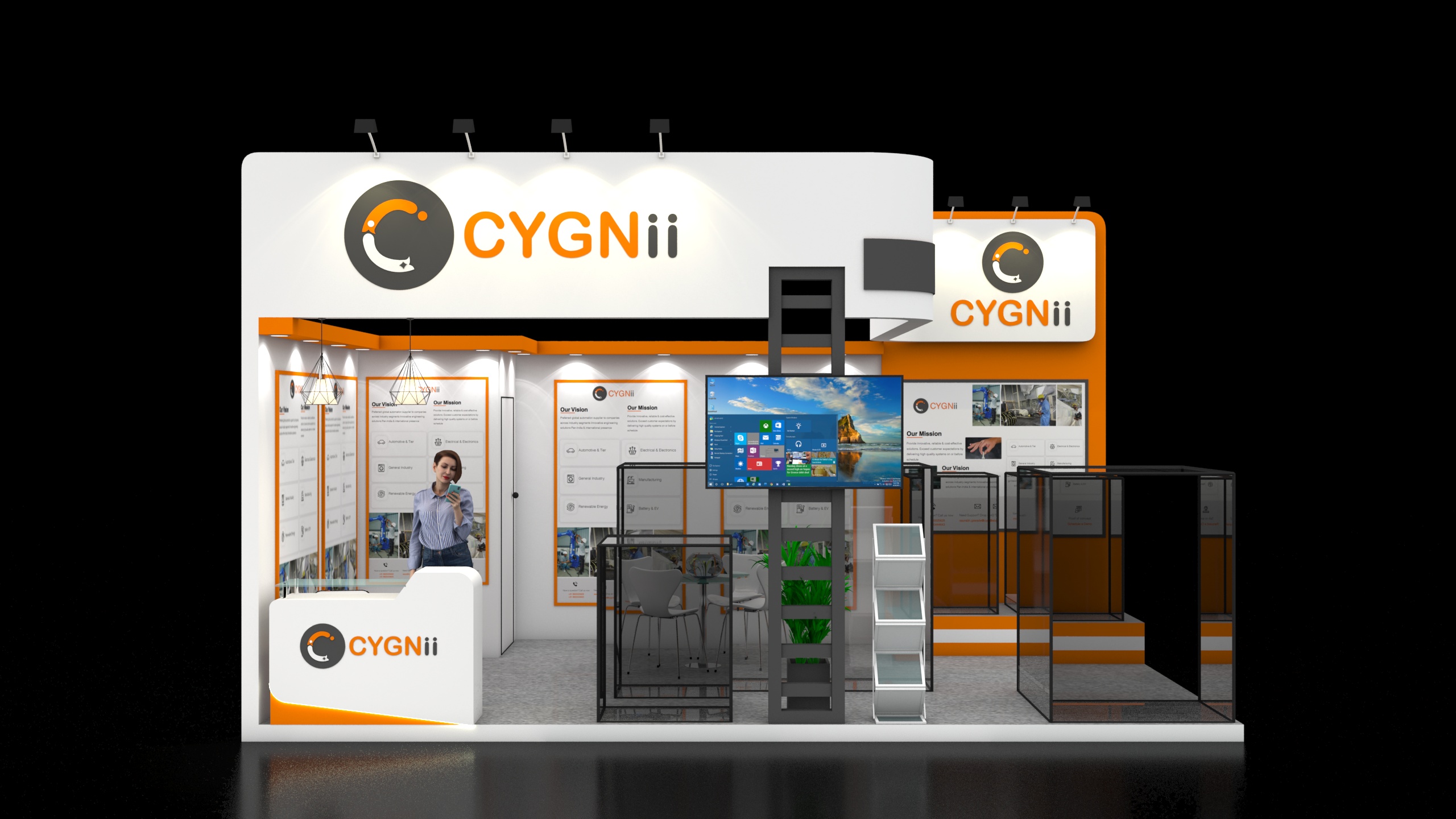 Cygnii Automation Pvt Ltd 6x4 2 side open-0