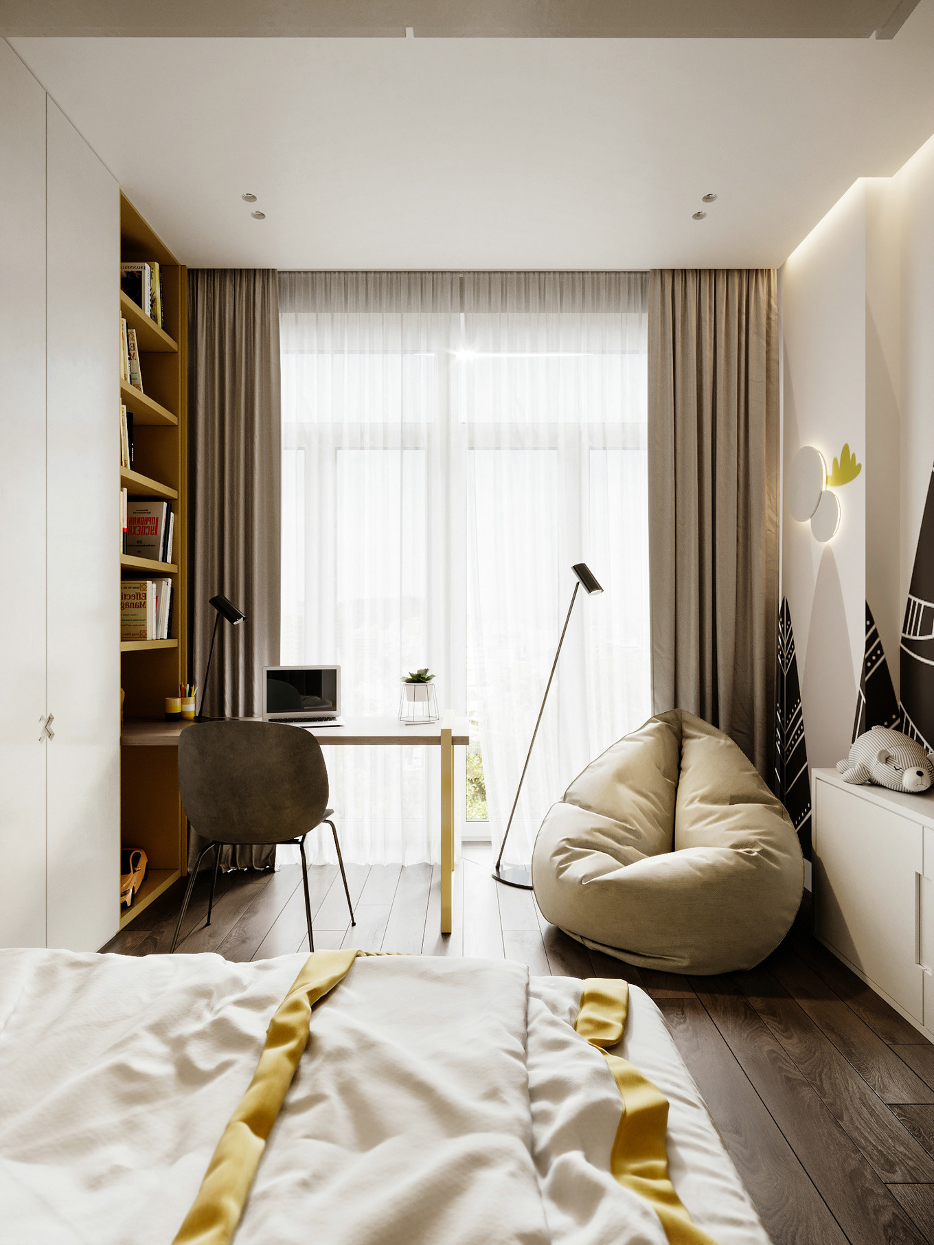 现代气息的多彩之家-10