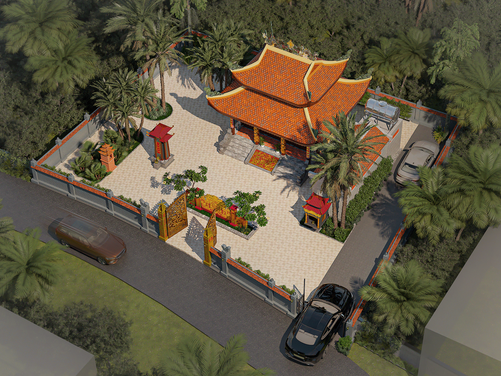 河静祖庙设计项目丨越南丨与Jane To's Team合作,Phuong Red参与-9