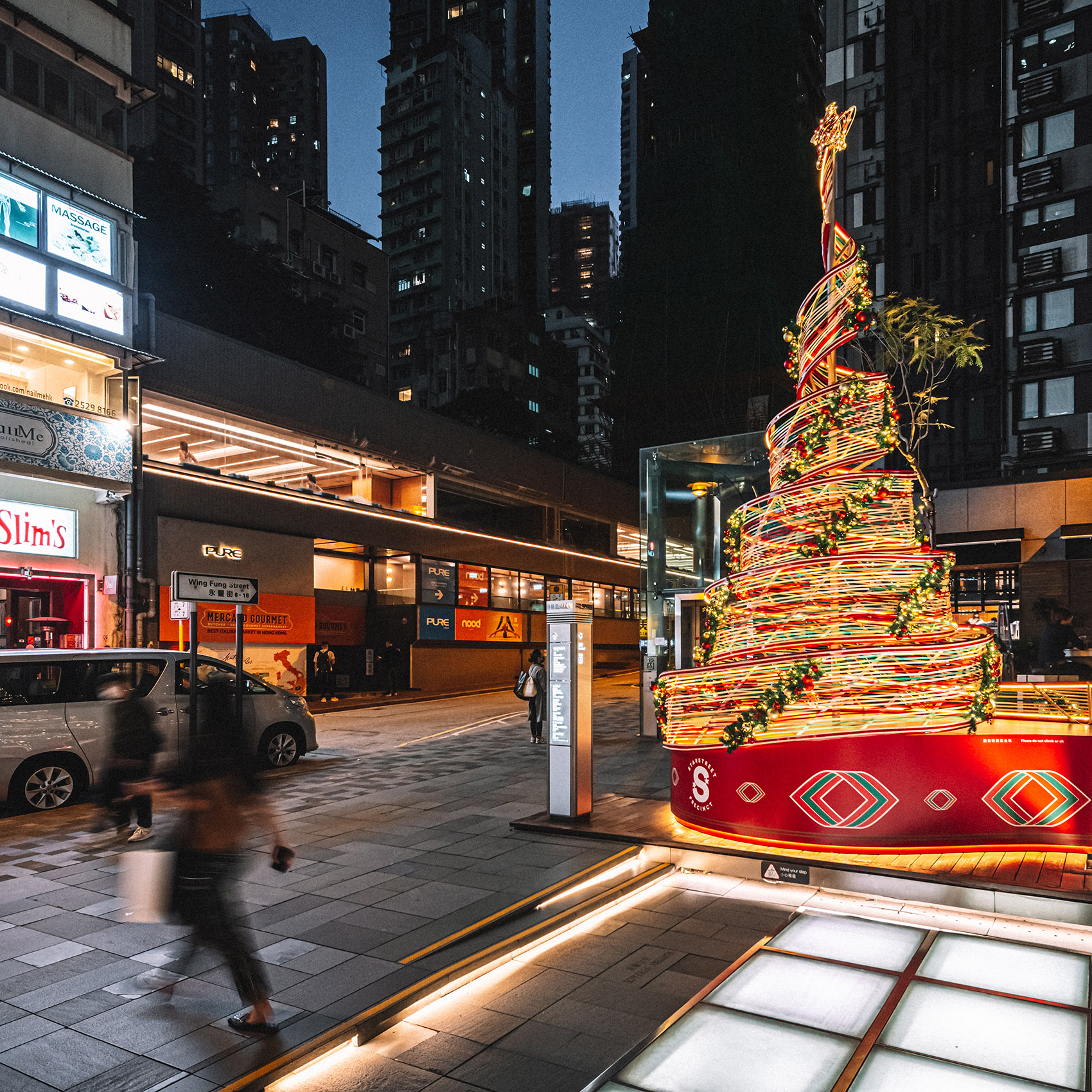 星街小区藤片圣诞装置丨中国香港丨AaaM Architects-69