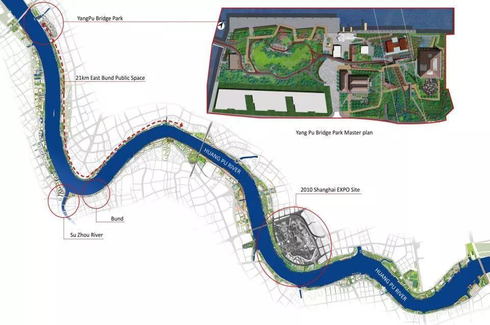 杨浦大桥区域滨江绿地生态项目，打造城市水岸新生活-33