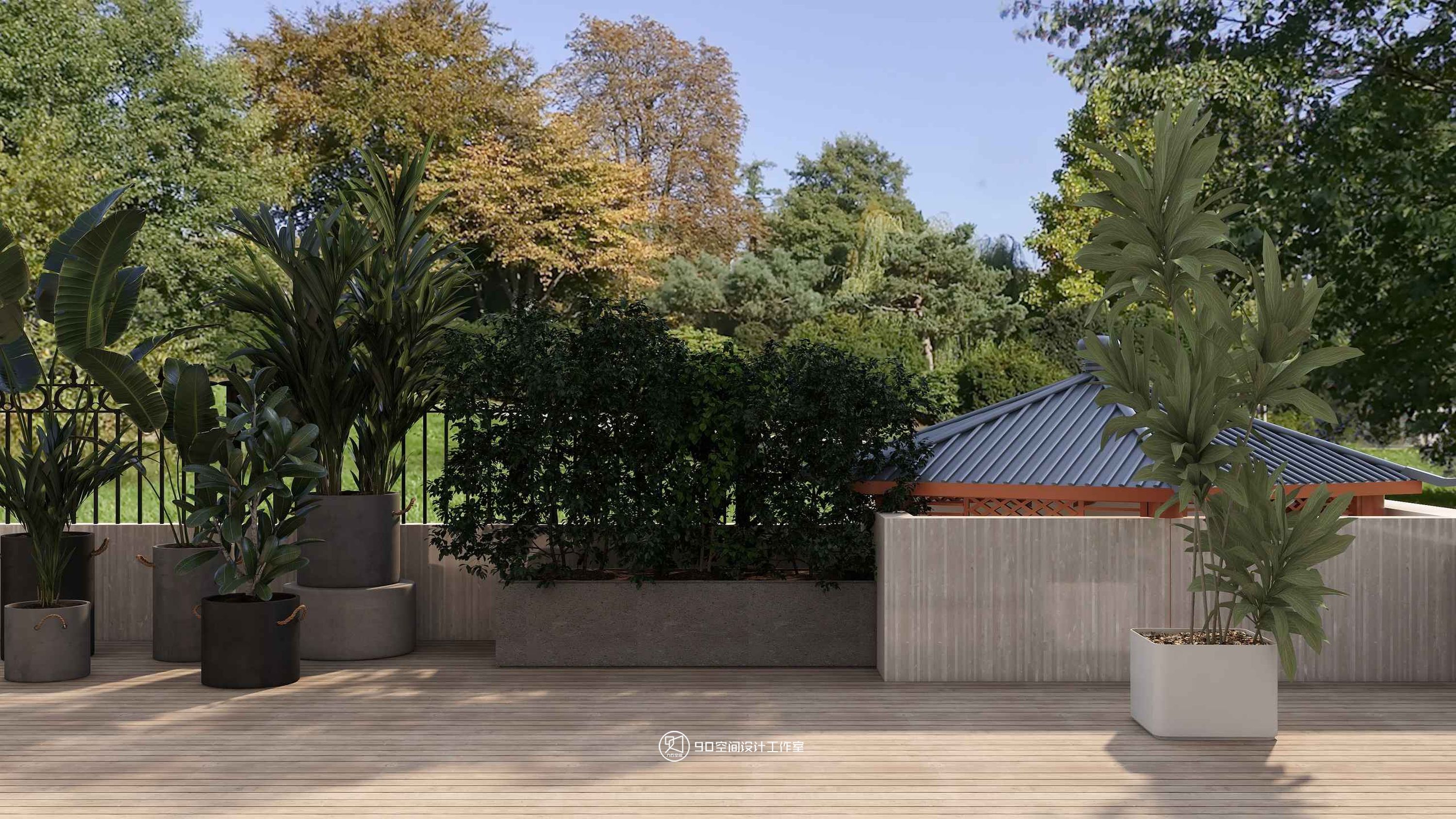 理想 · 185 平方现代奶油色调空间设计-28