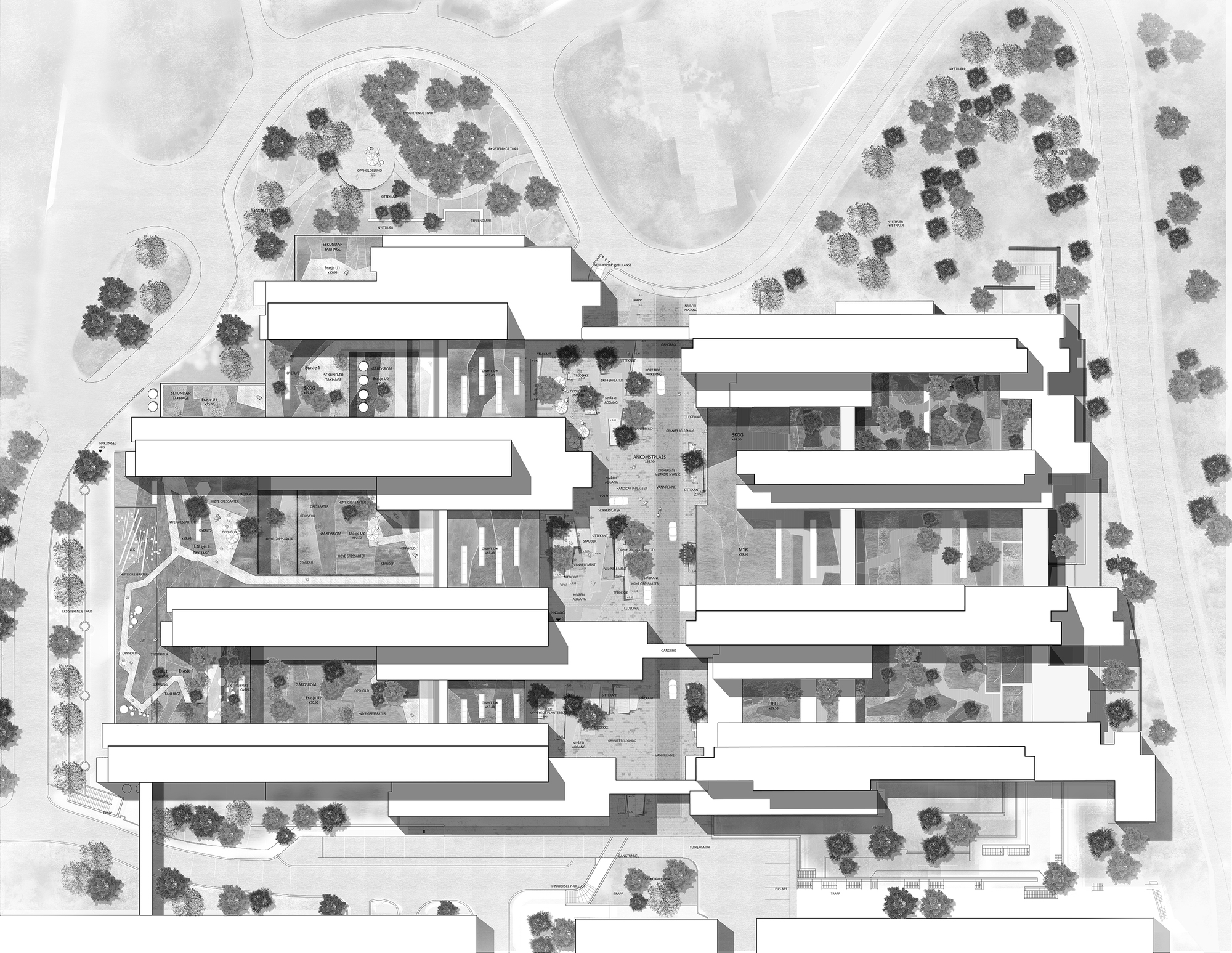 Glasblokkene Haukeland Hospital for Children Youth and Women / KHR Arkitekter + Studio PKA + Henning Larsen + Schönherr-13