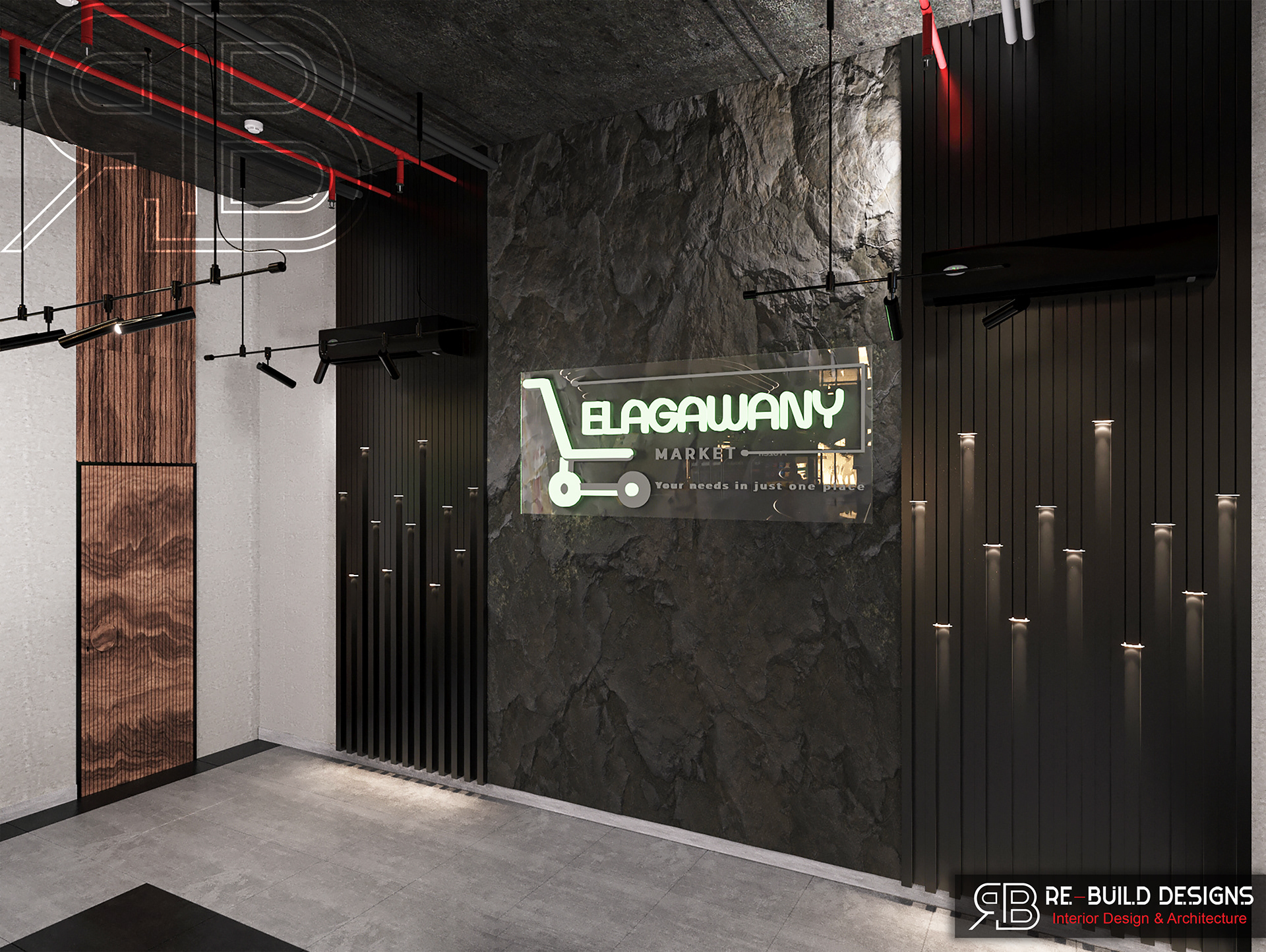 ElAgawany 超市室内设计丨埃及丨ReBuild Designs-19