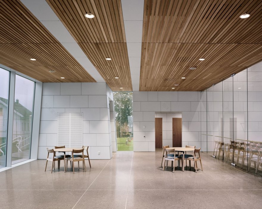 挪威现代"复活教堂" | 几何陶瓷建筑重塑宗教空间-18