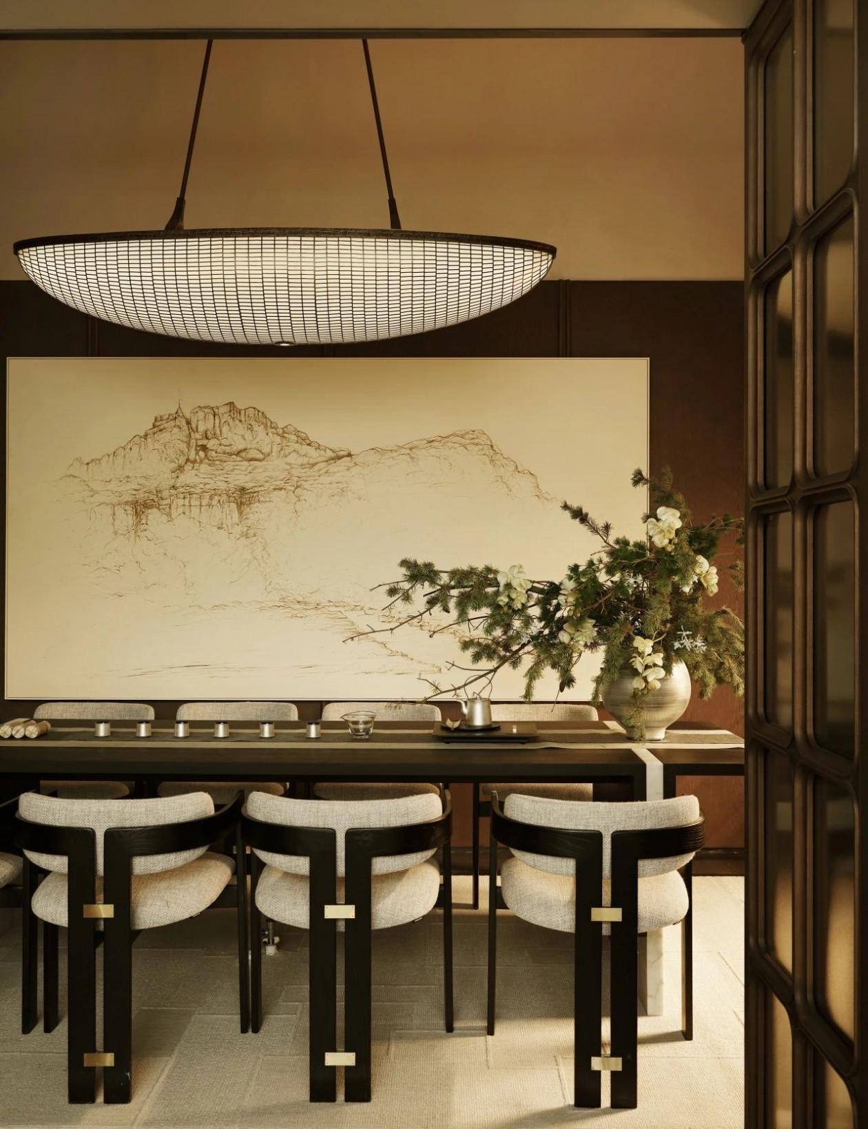 绿城奉化望山澄庐563㎡样板房丨中国宁波丨飞视设计-20