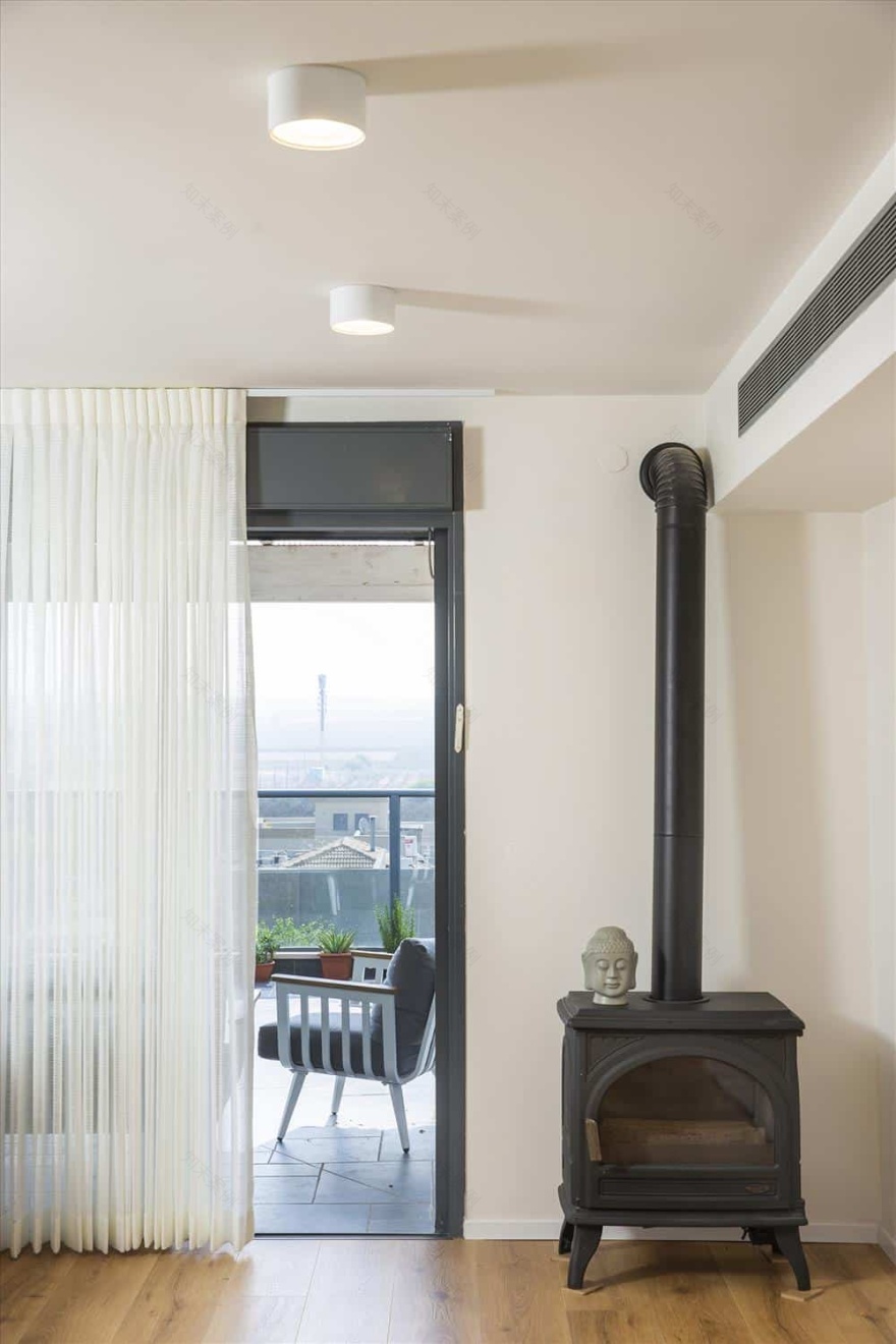 5居室公寓室内设计(马萨基特巴蒂亚)丨利海·波拉特(ליהי פולט)-9