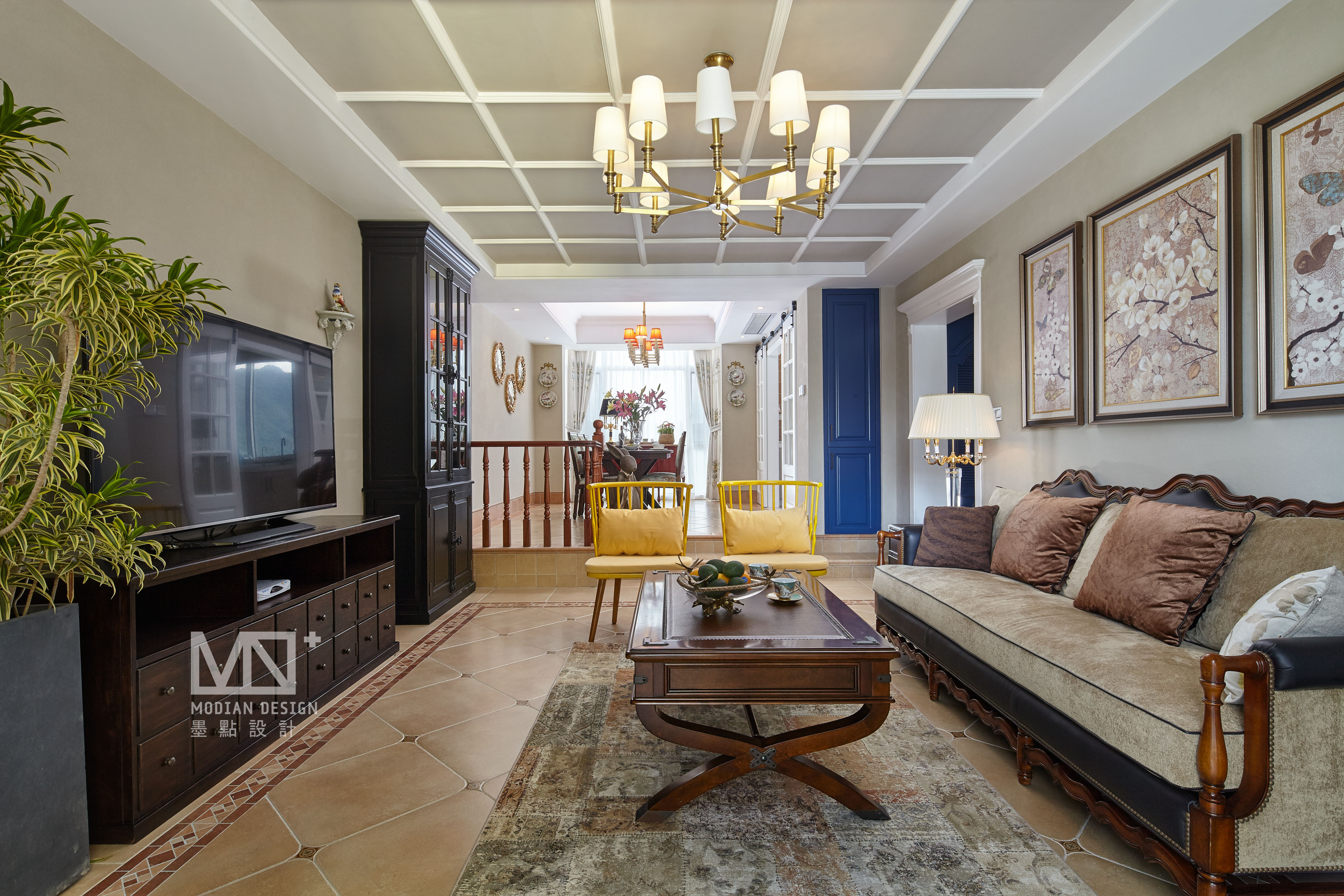 东莞 180㎡美式私享家 | 明亮轻快，精致不俗-14