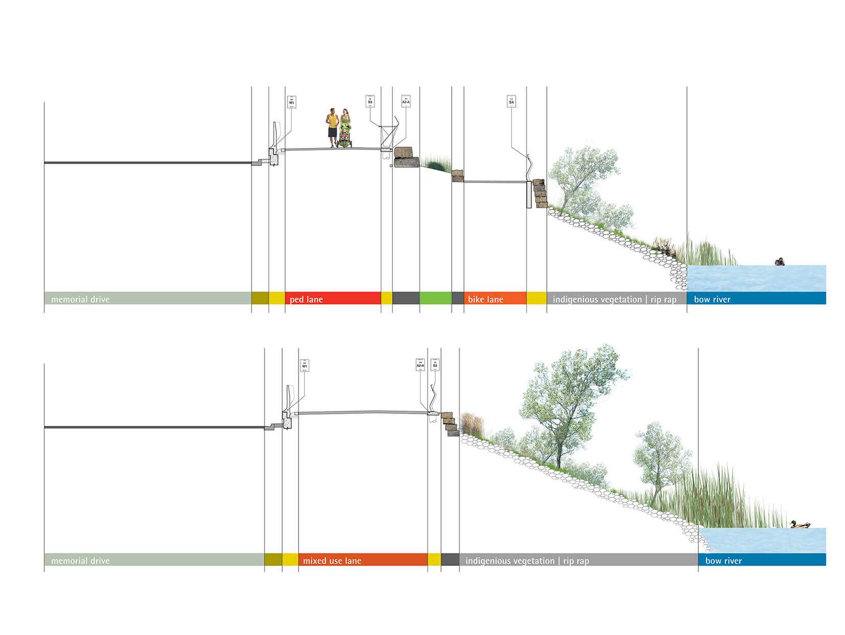 记忆之路 · 卡尔加里滨水景观设计-11