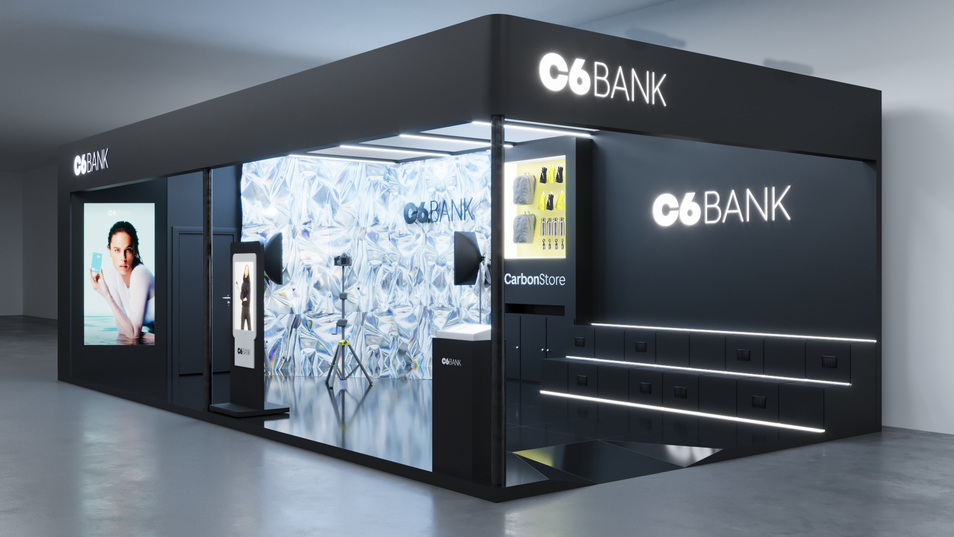 C6 Bank 银行展位设计丨巴西圣保罗-9