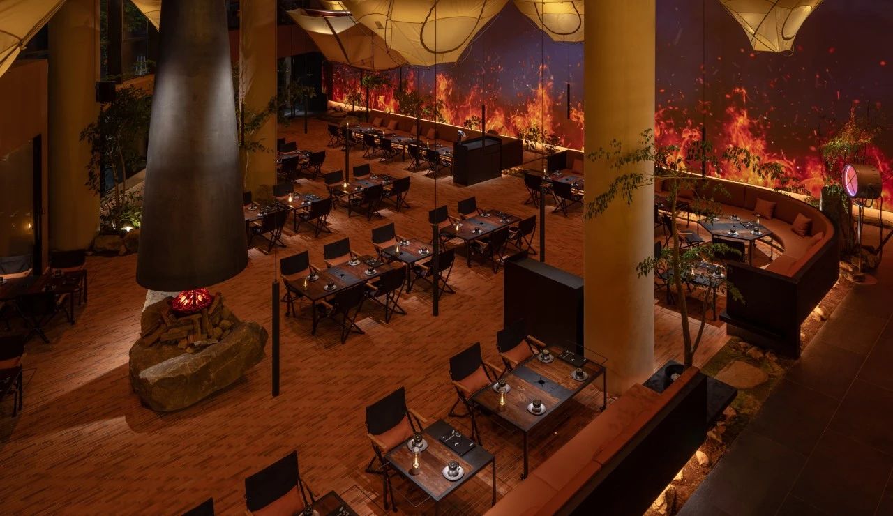 篝火旁·亚运公园店丨中国杭州丨杭州观堂室内设计有限公司-31