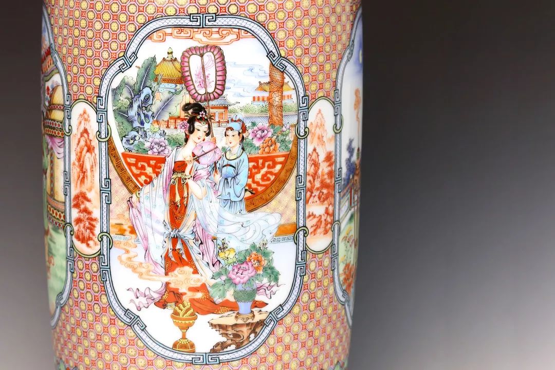 《版纳印象》瓷板画,传统广彩技艺与现代设计的完美结合-84