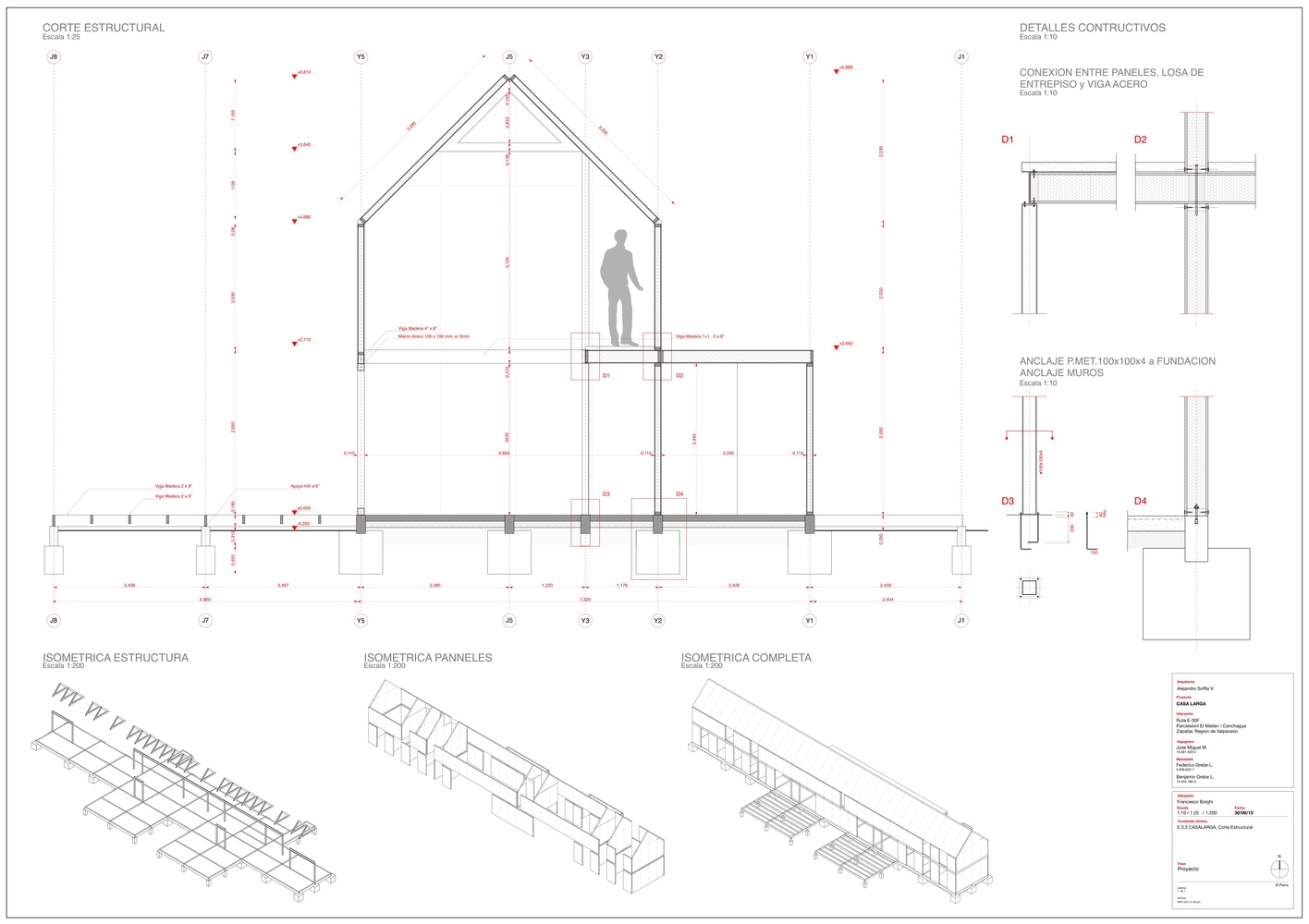 斜向模块化住宅 | 智利 Shotgun House-63