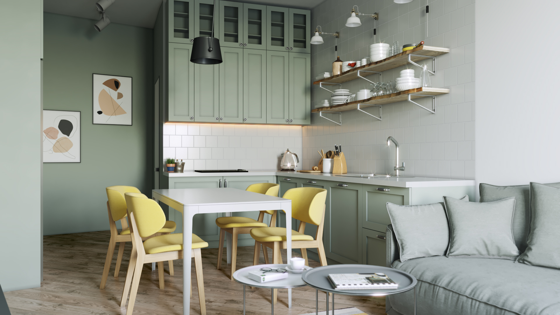 Трехкомнатная квартира в ЖК "Кардинал"-0