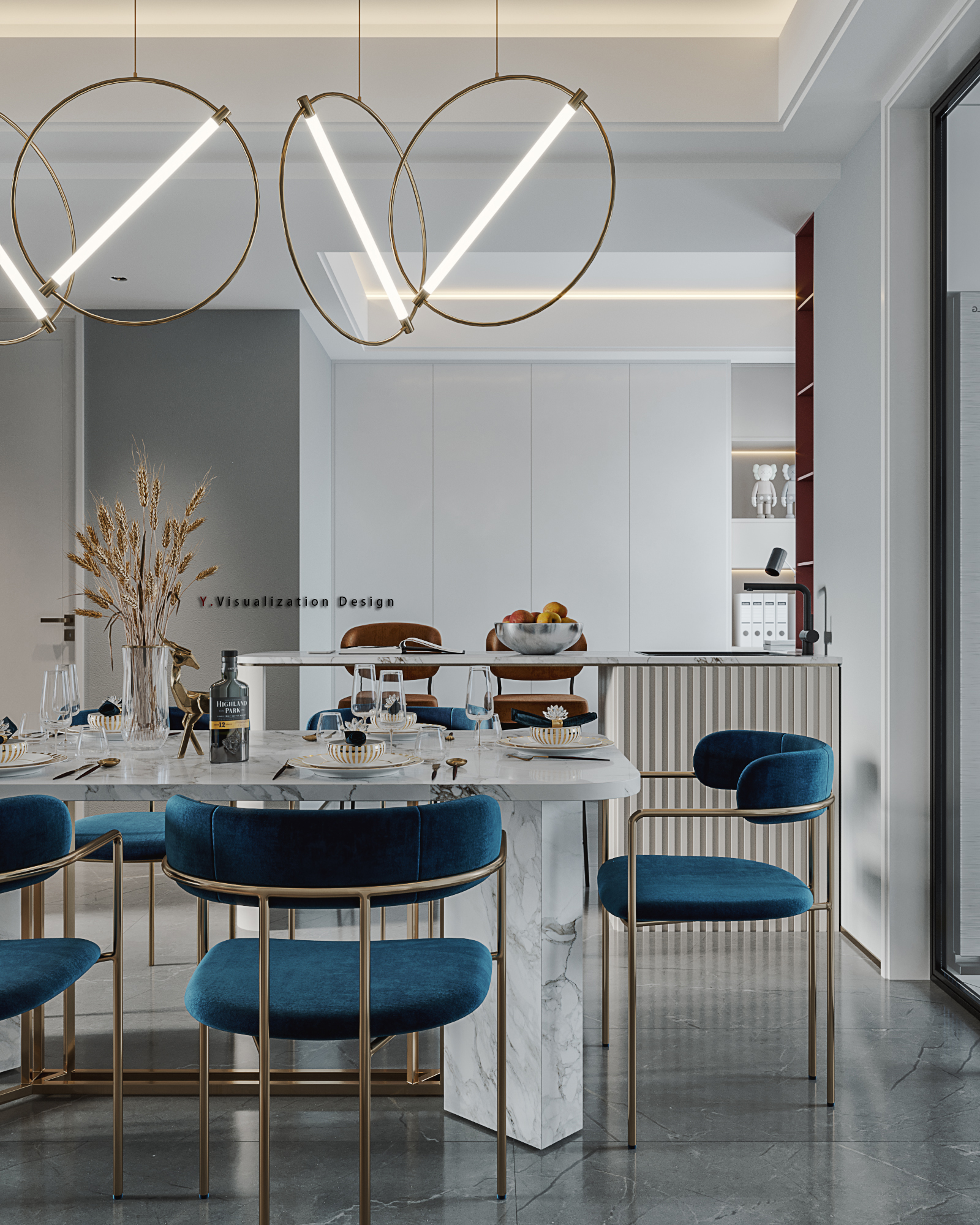 浙江吴彦祖打造现代简约家居，色彩斑斓的魅力空间-10