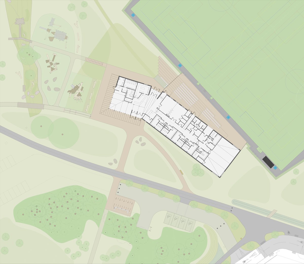 Ashburton Playing Fields（阿什伯顿运动场）丨英国伦敦丨Erect Architecture（建筑与景观）等多家团队-5