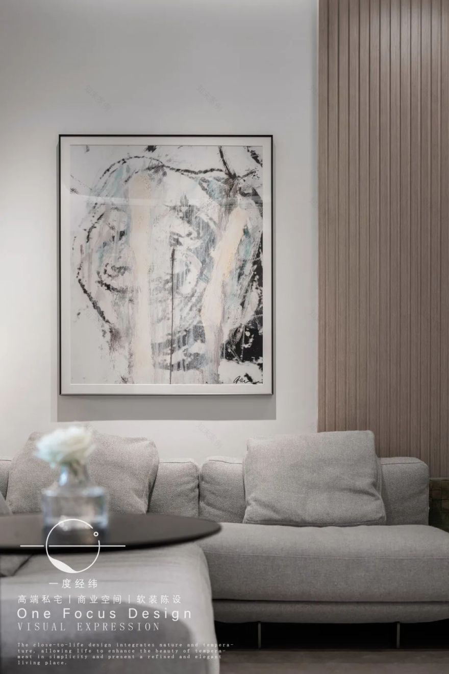 弧度中的温暖港湾·245㎡现代家居设计丨中国深圳丨深圳一度经纬设计-6