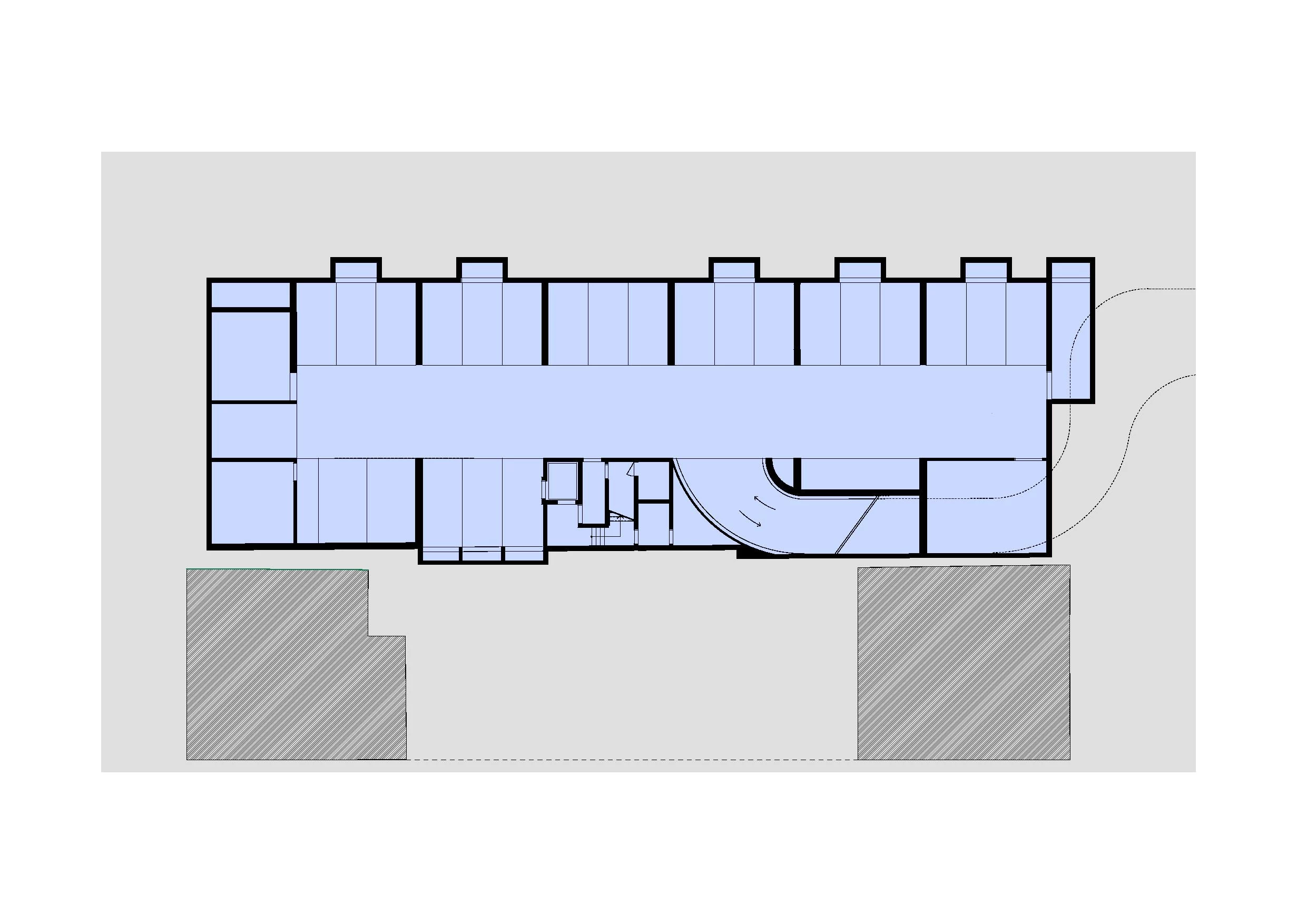 汉堡市中心的绿色办公空间-42