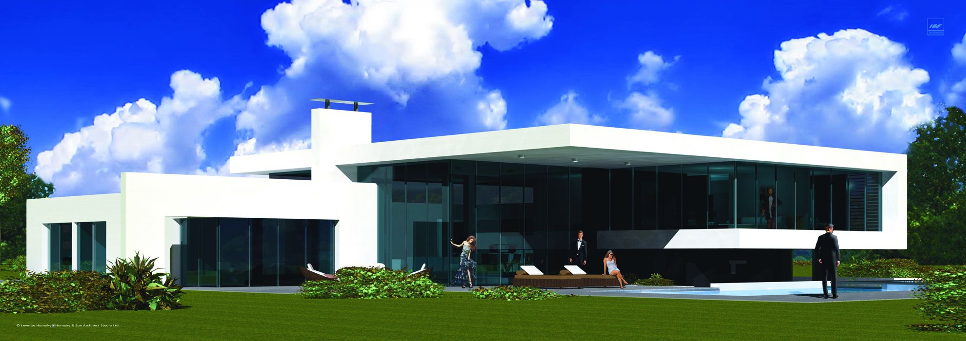 古格希尔豪斯 | 极简主义豪华别墅设计-5