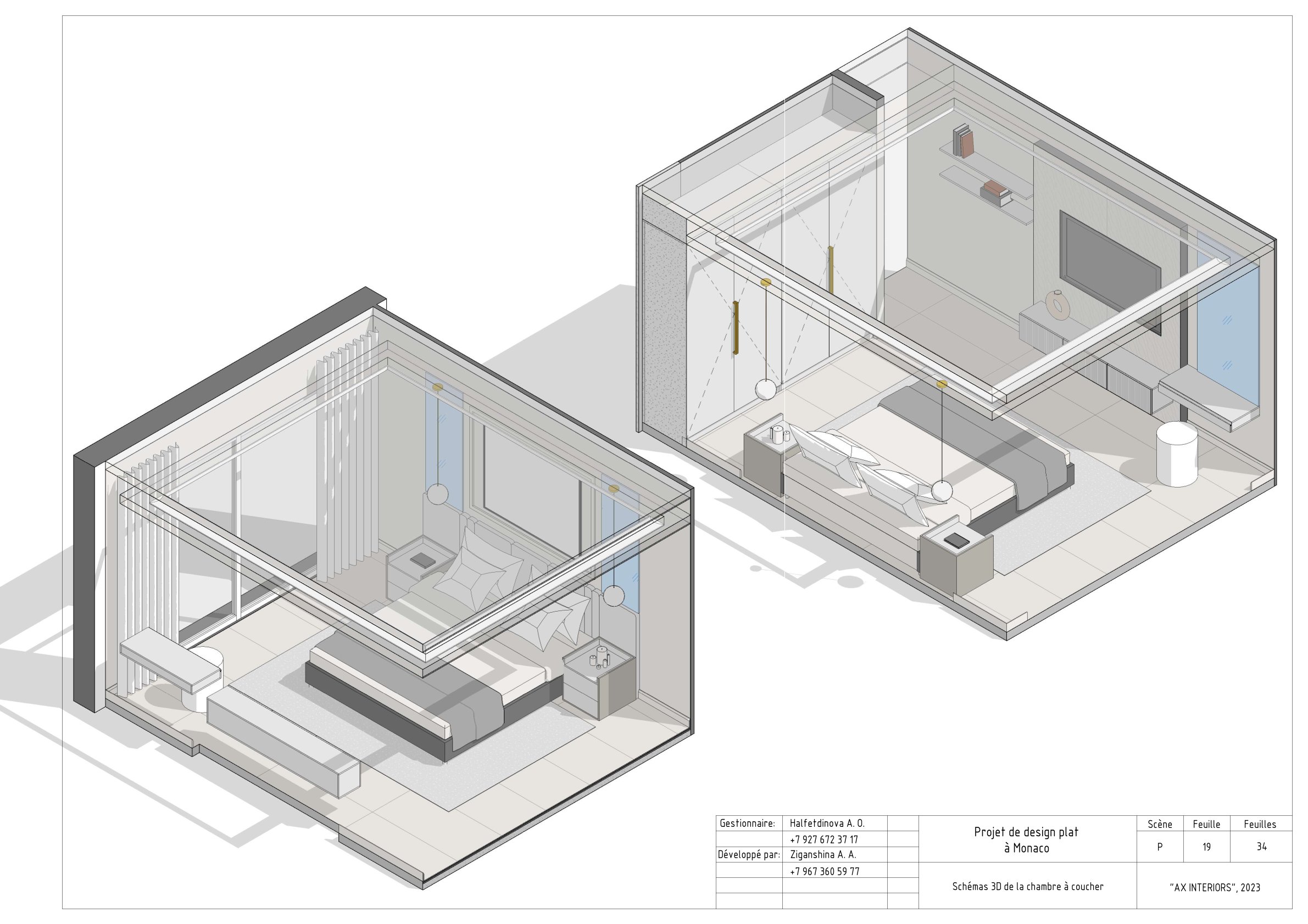 Working documentation of Monaco apartment-18