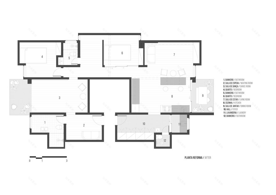游牧公寓丨巴西巴西利亚丨Coarquitetos-17