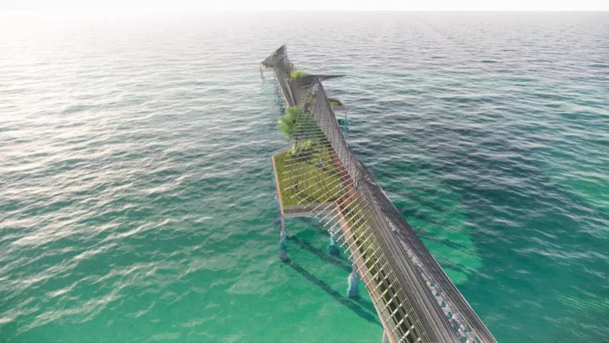 海浪之舞 | 滨海栈桥的空间艺术-27