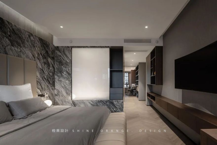 《和煦》 宁波绿地海外滩温馨家居空间设计丨中国宁波丨橙熹设计-32