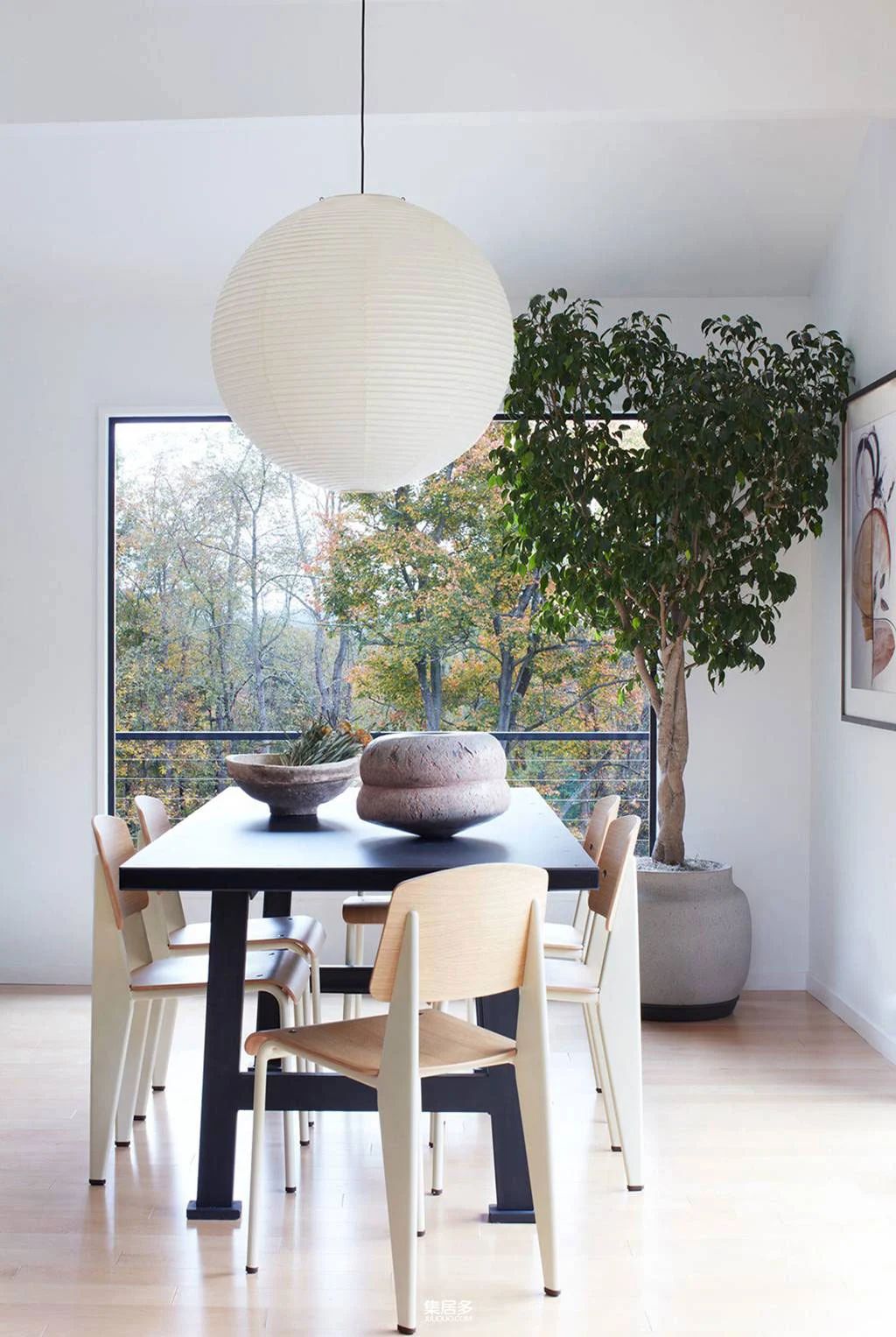 哈德逊河谷乡间别墅设计中的多彩点缀-4