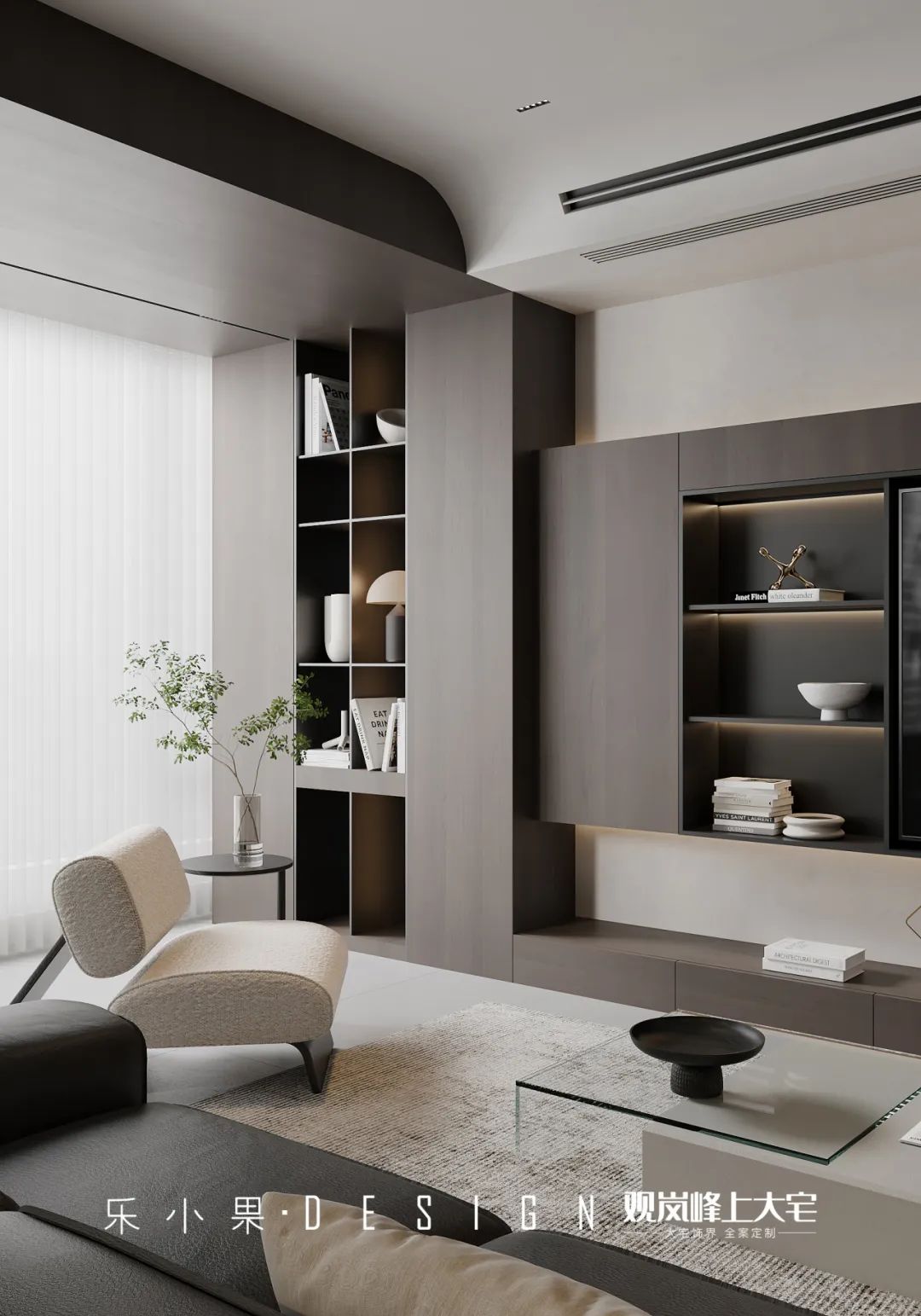 观岚峰上大宅丨金颖：简约格调，不失其华的宜居空间-29