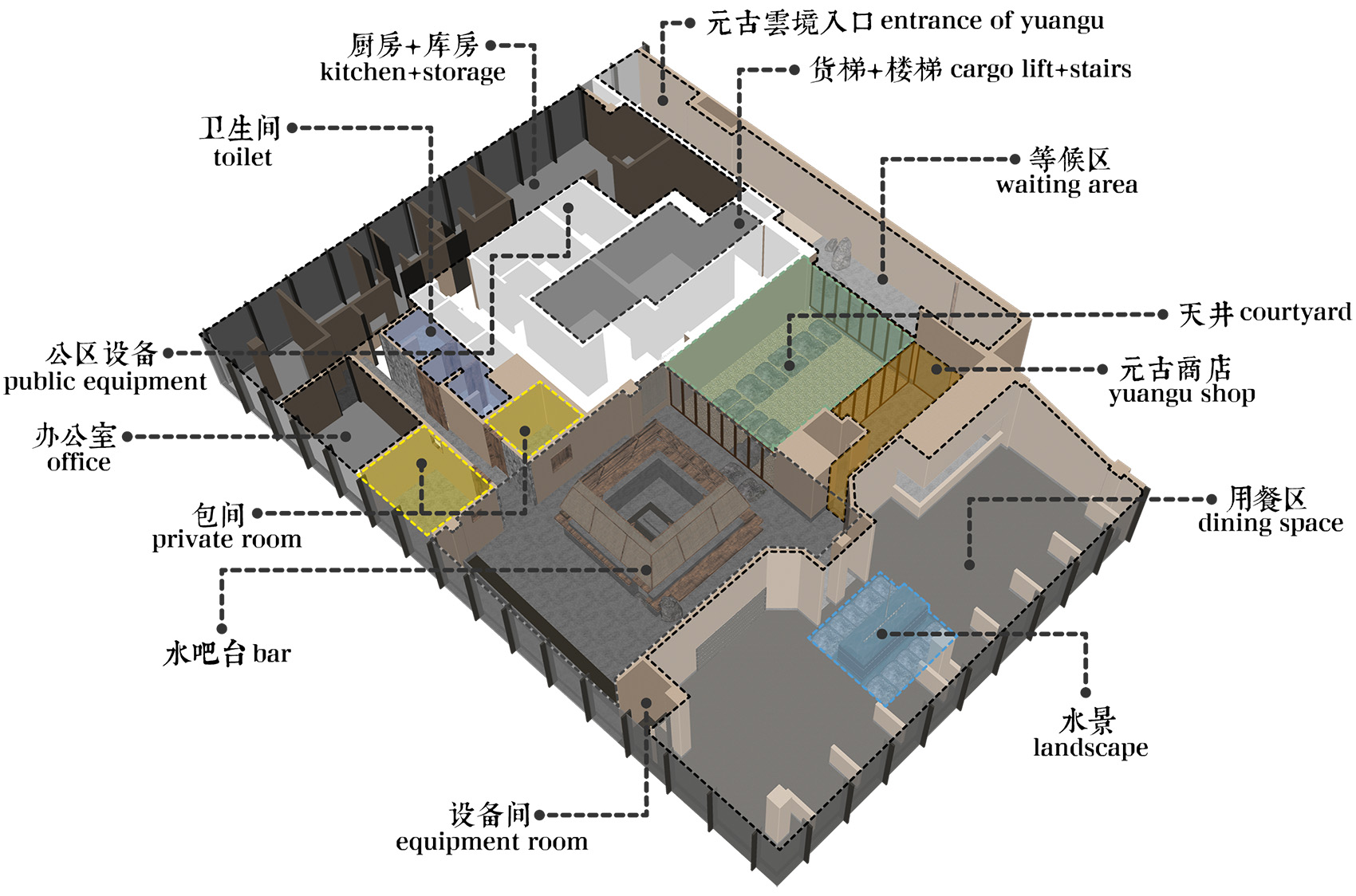 元古雲境（成都太古里店）丨中国成都丨元古集团无之设计-6