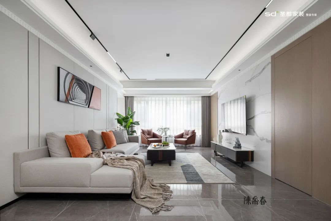 《川上橙花》 | 现代台式设计,放大空间的艺术-28