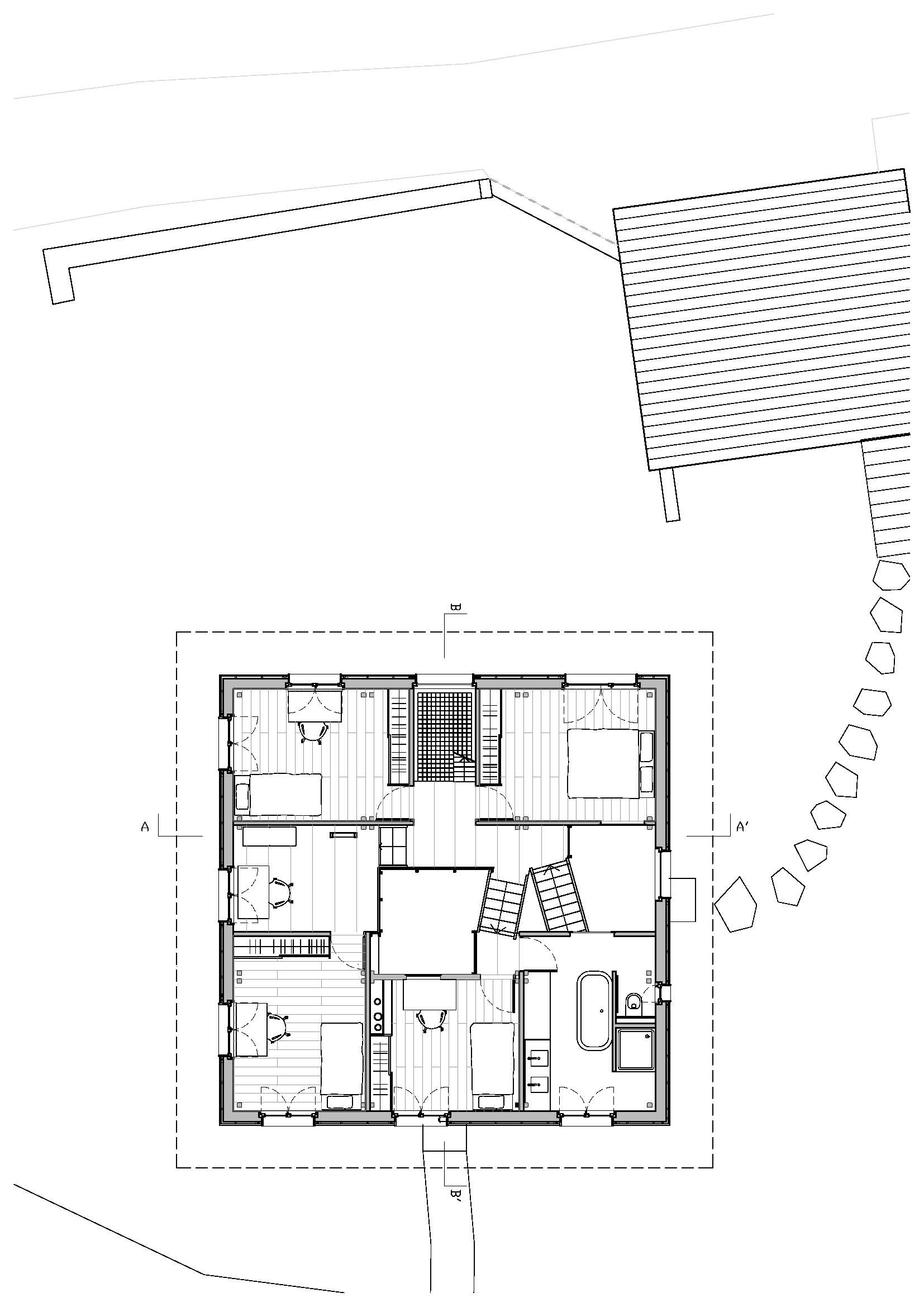 瑞士汝湖边木质小屋，与自然全方位联系-37