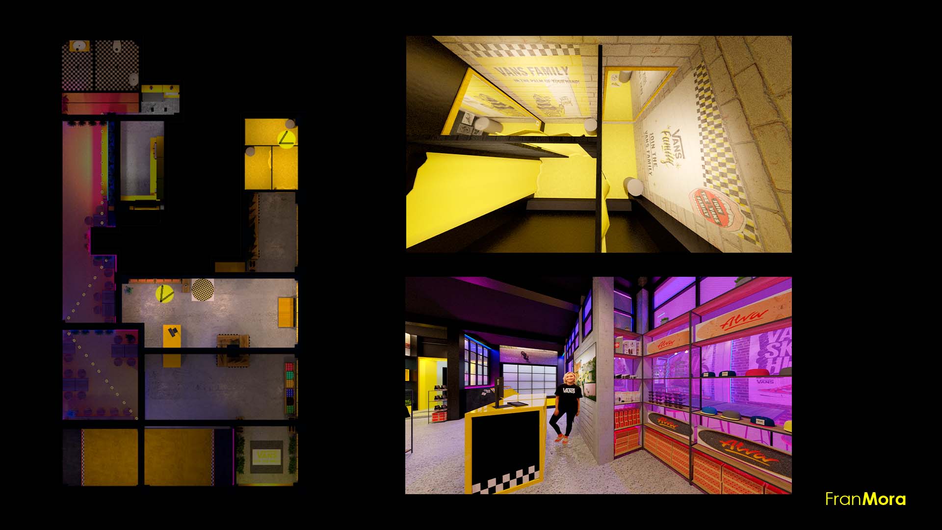 Diseño de Interiores - Tienda Vans Málaga.-20